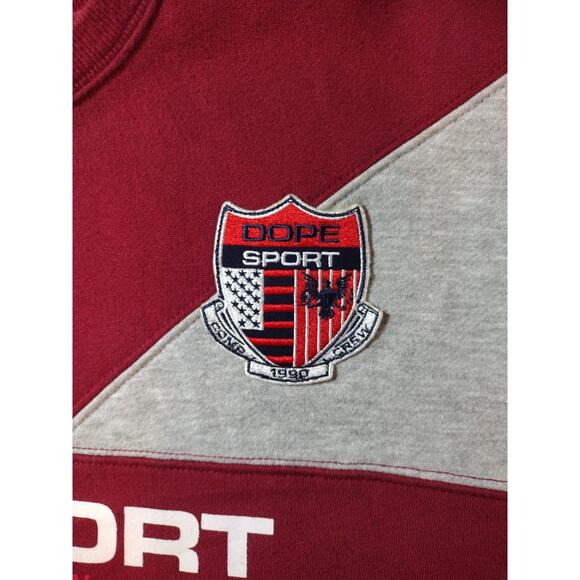 DOPE SPORT BOUGIE CREW Men Size 2XL Pullover Sweatshirt - Picture 3 of 14